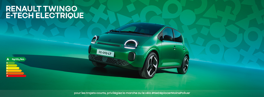 NOUVELLE RENAULT TWINGO E-TECH ELECTRIQUE